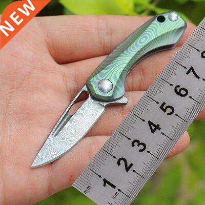 Outdoor pocket knife creative gifts knife Damascus chef