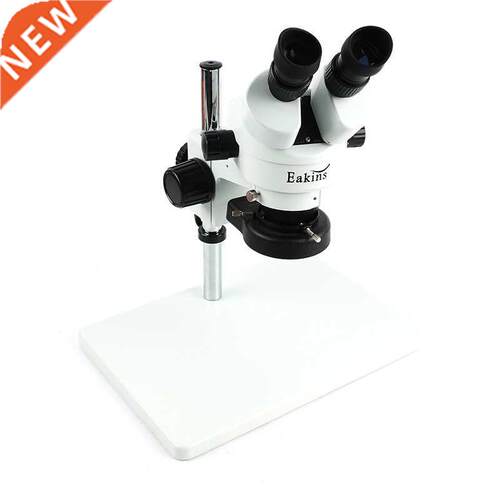 7-45X Binocular Stereo Microscope 10X Eyepiece Lens+56 LED R