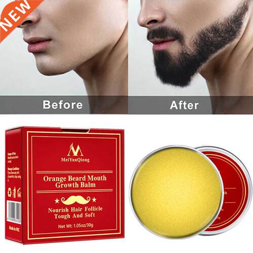 Men Beard Care Balm Tame Leave in Conditioner Wax for Growth