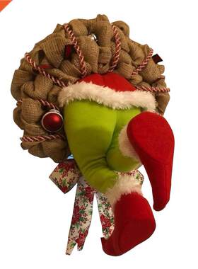 Christmas Thief Garland Wreath How The Christmas Thief