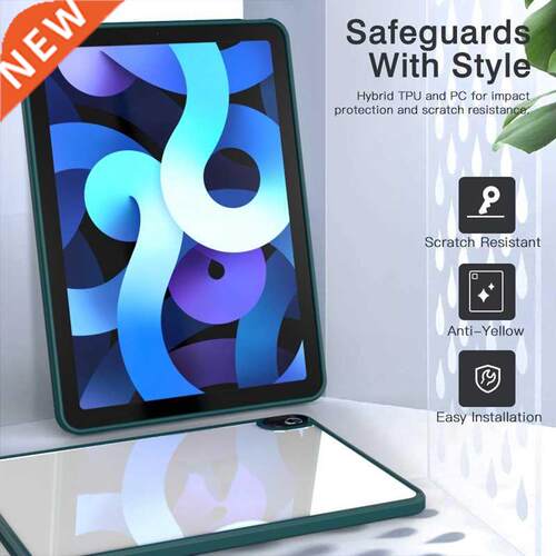 Clear Case For 10.9Inch Ipad Air 4Th, Soft Edge Protective C