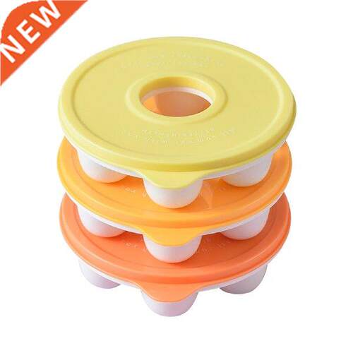 3pcs Round Tray Sphere Easy Clean 6 Grids Whiskey Party