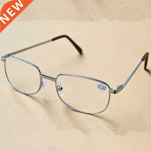 2021 New 1PC Men Women Reading Glasses Full Alloy Frame Resi