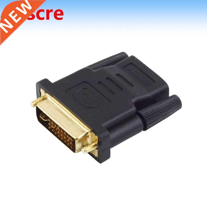 New DVI 24+5 Male to HDMI Female Converter HDMI to DVI adapt