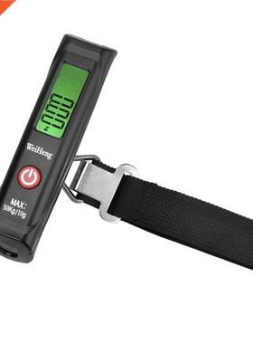 50kg/10g Mini LCD Luggage Scales Hanging Weighing Hook Scale