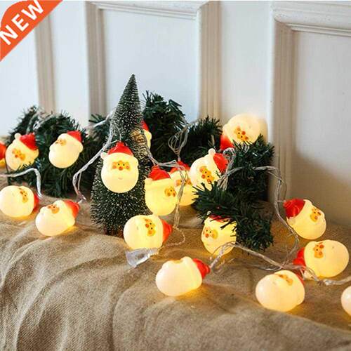 1 String LED Lamps Cute Small Nice-looking Santa Claus