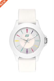 SR6080 Women Wrist watch elegant design white cord Scorpion