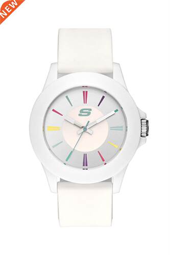 SR6080 Women Wrist watch elegant design white cord Scorpion