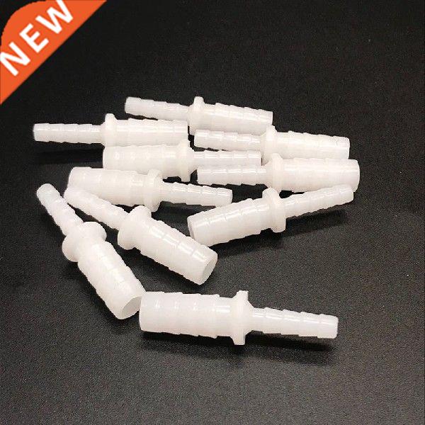 10pcs 4mm to 8mm Aquarium Plastic Connectors Tee Straight 2