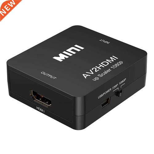 RCA to HDMI, 1080P Mini RCA Composite CVBS AV to HDMI Video