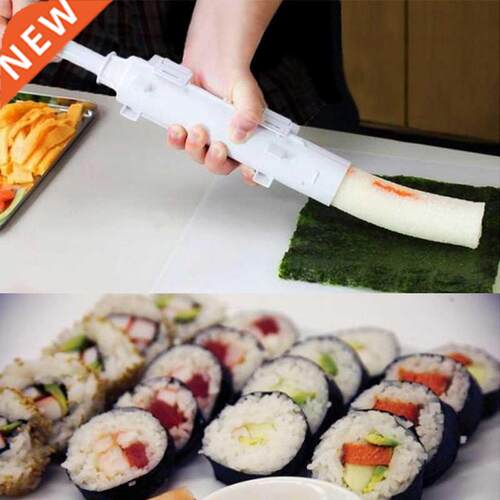 Sush Maker Roller Rce Mold Bazooka Vegetable Meat Rollng