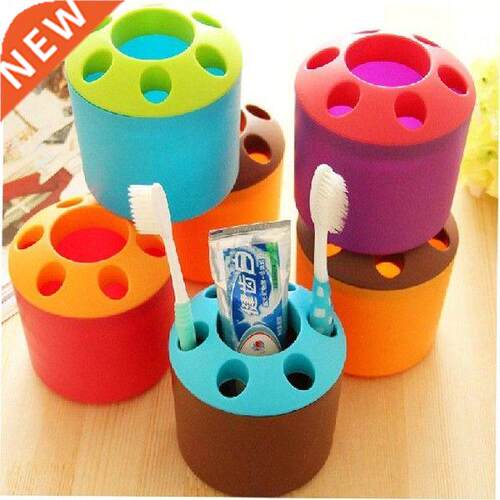 Creative Porous Toothpaste Toothbrush Holder Multi-function