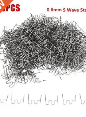 1000Pcs 0.6mm Wave Staples Welding Nail For Car Bumper Bodyw