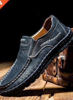 DM393 Genuine Leather Men's shoe Comfortable Outdoor Casual