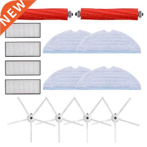 Vacuum Cleaner HEPA Filter Cleaner Rolling Main Brush Side