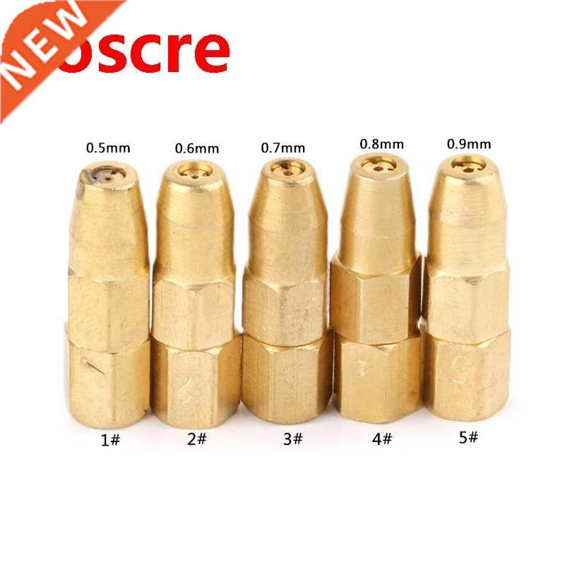 5pcs/set Propane Gas Welding Nozzle Tips H01-2 Holder Access