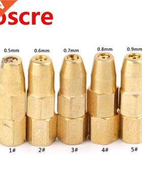 5pcs/set Propane Gas Welding Nozzle Tips H01-2 Holder Access
