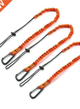 Tool Lnyrd,3 Pcs Sfety Lnyrd With Crbiner,Shock bsor