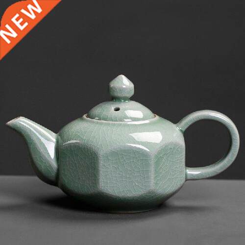 Chinese style pottery teapot single pot kung fu tea set