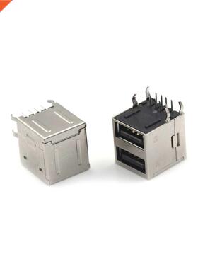 2pcs USB A Type Female Socket 2 toG43 Connector for Data Co