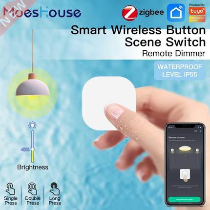 ZigBee Smart Key Switch Wireless Remote Control Key Controll