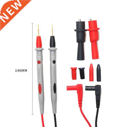 1Set 1000V 20A Probe Test Lead Alligator Clips Clamp Cable W