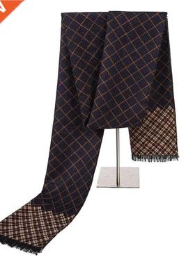Brand men's Warm Scarf Fashion Winter Scarf Solid Style Form