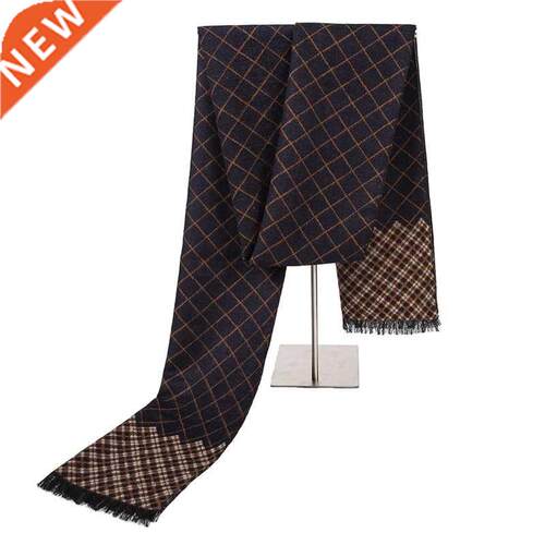 Brand men's Warm Scarf Fashion Winter Scarf Solid Style Form