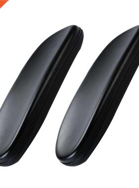 2pcs Office Chair Armrest Universal PU Leather Replacement