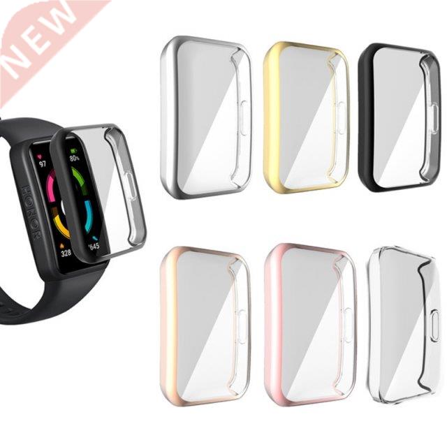 1Pc Electroplating TPU Watch Cover Shell Screen Protector Ca