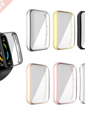 1Pc Electroplating TPU Watch Cover Shell Screen Protector Ca