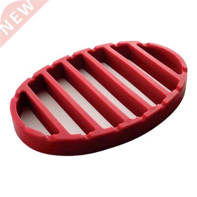 Nonstick Flat Oval Round Roasting Racks Pans Silicone Materi