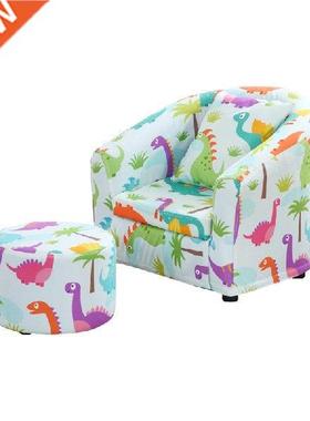 Children's sofa fabric cartoon girl princess can