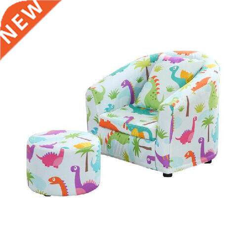 Children's sofa fabric cartoon girl princess can