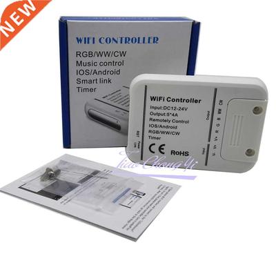 Wifi 5 channels RGBW/WW/CW led controller 16Million colors s