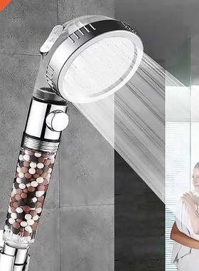 Shower Head Set Negative Ion Filter Bath Spray Water Saving
