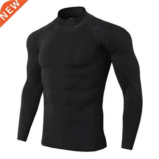 Male Turtleneck Long-sleeve T-shirt Thermal Underwear Autumn