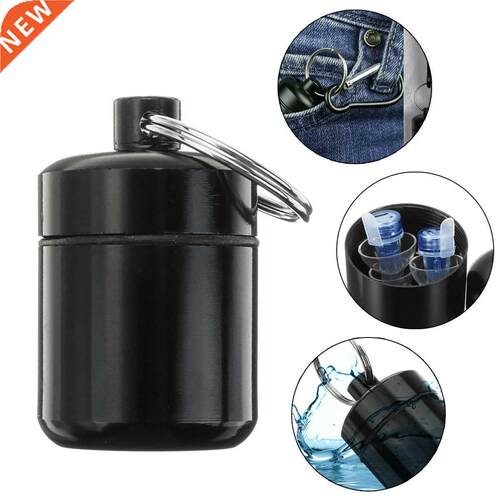 Aluminium Alloy Black Carrying Bottle Case for Silicone Musi