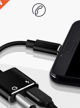 Mobile Phone Type-c To 3.5mm Two-in-one Adapter for Listenin