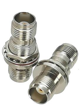 1Pcs TNC Female jack to TNC Female jack Bulkhe Nut RF ap