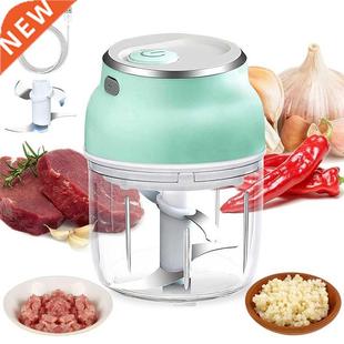 Wireless Garlic Chopper, 20Ml Electric Mini Food ,Portable