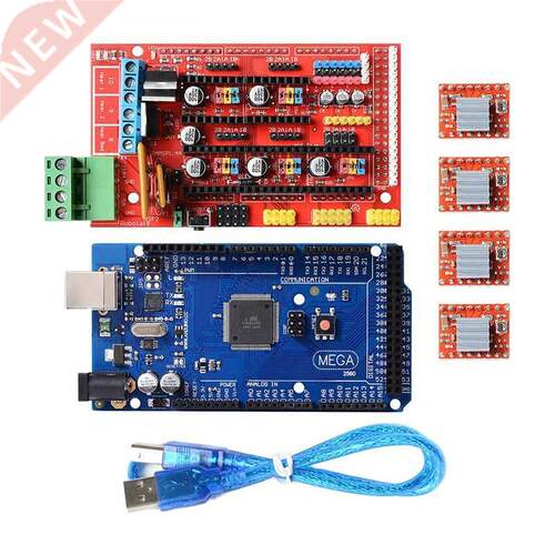 3D Printer Kit Mega 2560 Board + RAMPS 1.4 + 4X A4988 For Ar