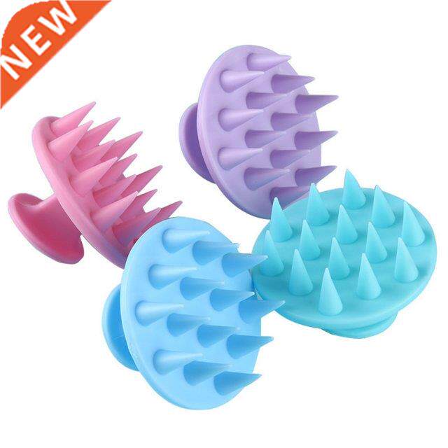 Silicone Shpoo Scalp Hair Massager Shpoo Massage Com a