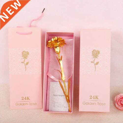 Valentine's Day Creative Gift Foil Plated Rose Gold Rose