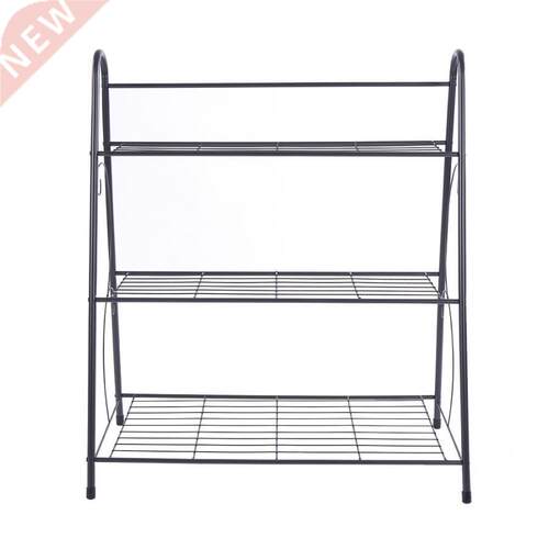3 Tier Iron Tidy Shoe Organizer Rack Shelf Holder Grow Plant