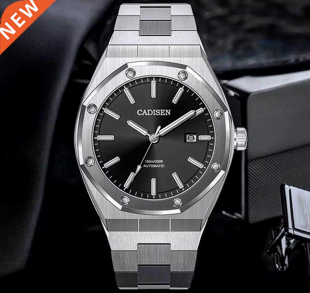 Automatic Men's Watches CADISEN DESIGN Stainless Steel Busi