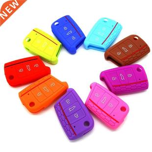 Hot silicone car key ver case shell fob For Volkswagen VW Go
