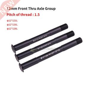 MTB Thru axle Road Bike Shaft Front Rear hub Skewers 12mm 15