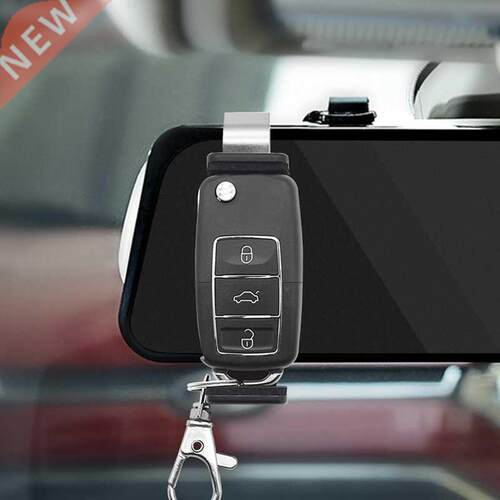 New Car key Holder Car Sun Visor Clip Holder Mount Stand Gat