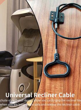 Recliner Pull Cable Spring Black Universal Practical Sofa